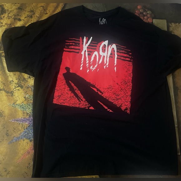 KORN Shadow Man T-shirt Adult Size XXL - Picture 1 of 6